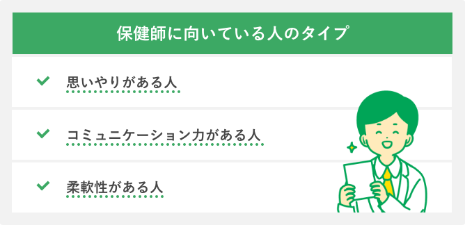 保健師に向いている人のタイプ