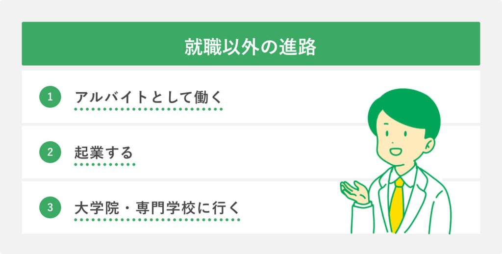 就職以外の進路
