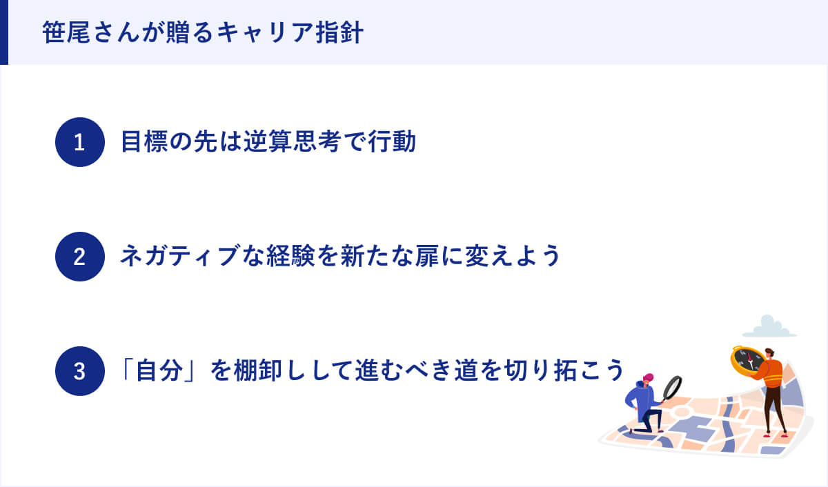 笹尾さんが贈るキャリア指針