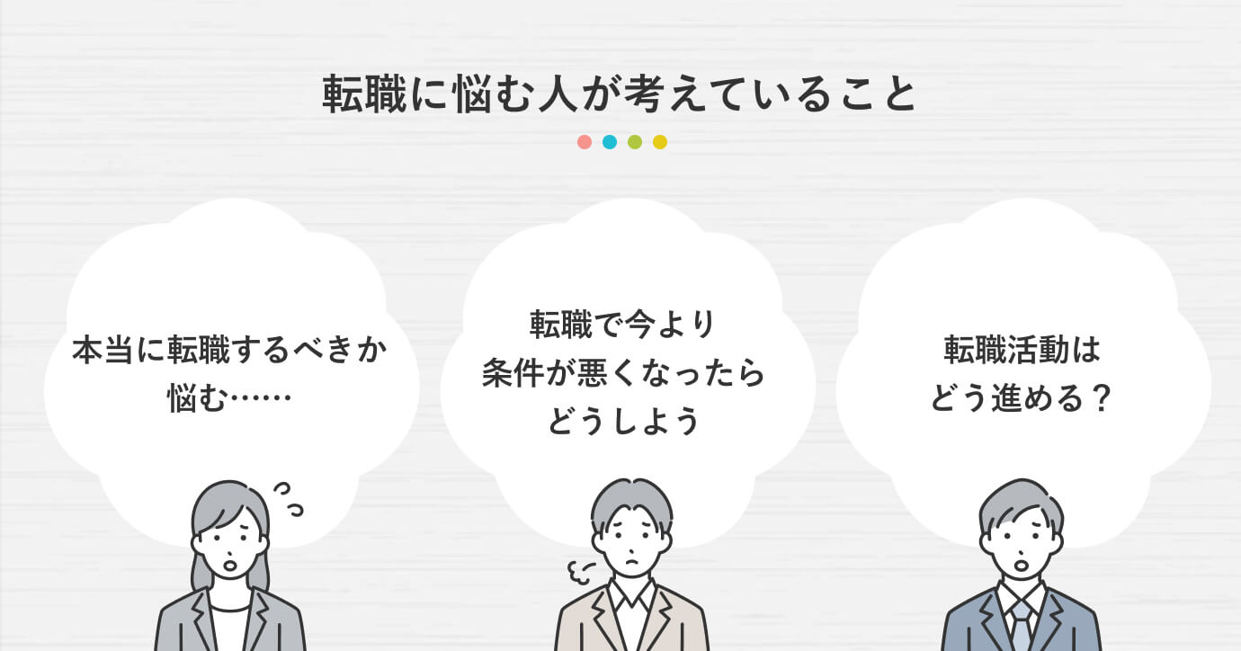 転職に悩む人が考えていること