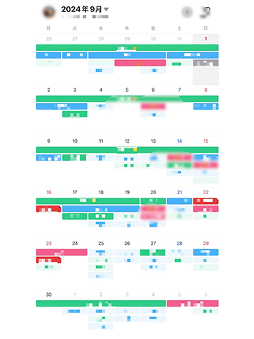 Yさんの就活スケジュール
