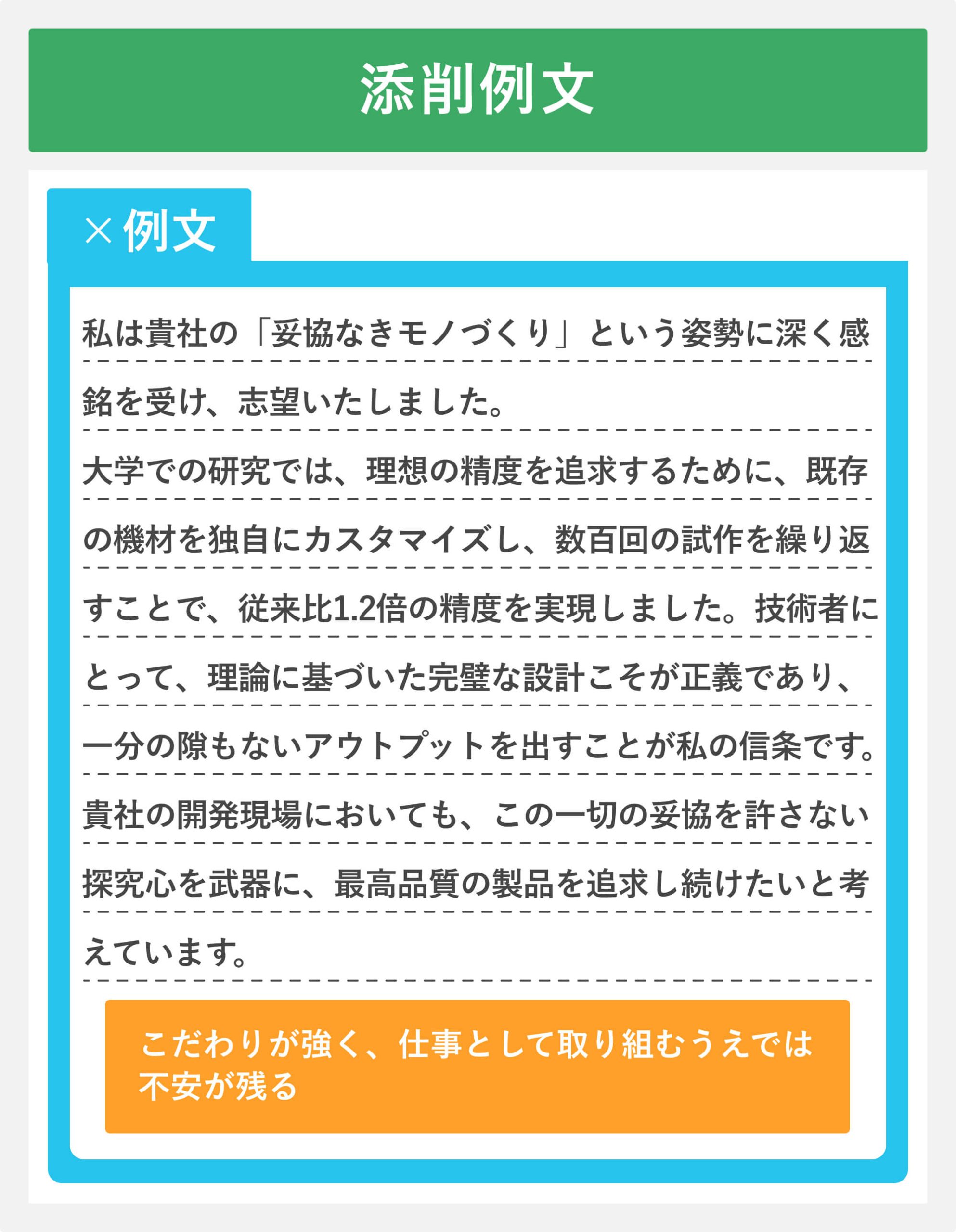 添削例文